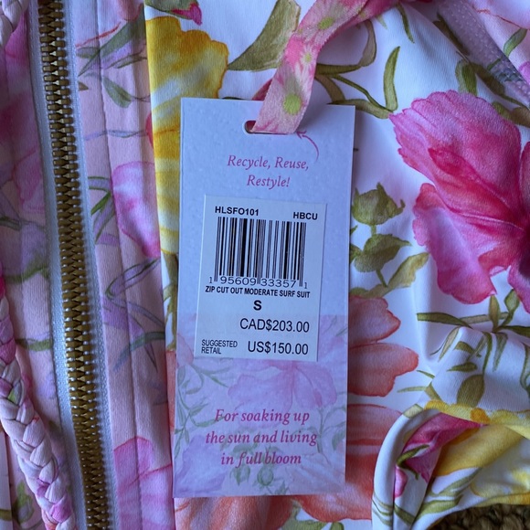 Love Shake Fancy x Hurley one piece swimsuit NWT - Picture 11 of 16